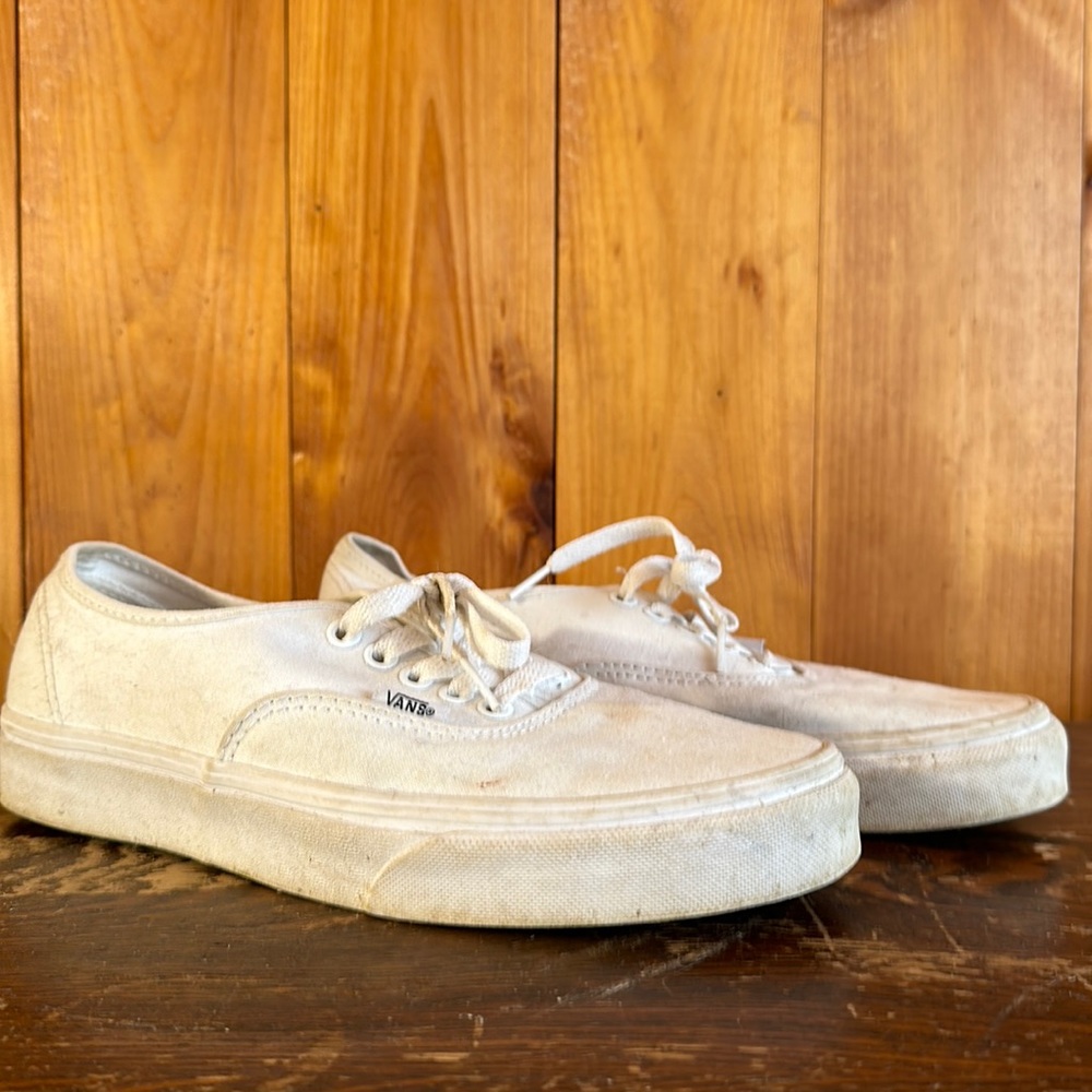 All white vans